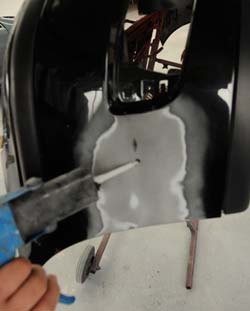 Reparatur von Kunststoffteilen am Auto