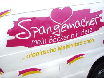 Werbetechnik, Fahrzeugbeschriftung, Werbeschilder, Fassadenbeschriftung